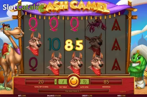 Οθόνη5. Cash Camel Κουλοχέρης