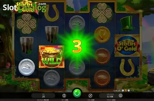 Οθόνη5. Stacks O'Gold Κουλοχέρης 