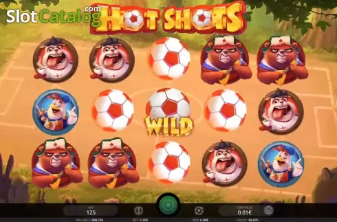 Οθόνη2. Hot Shots Κουλοχέρης 