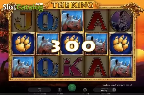 Οθόνη2. The King (iSoftBet) Κουλοχέρης 