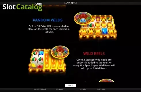 Οθόνη5. Hot Spin (iSoftBet) Κουλοχέρης