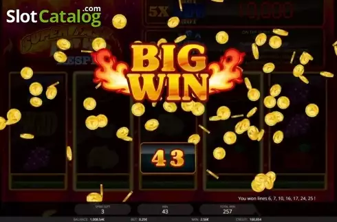Οθόνη4. Super Fast Hot Hot Respin Κουλοχέρης