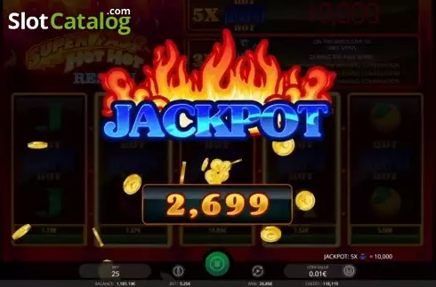 Οθόνη5. Super Fast Hot Hot Respin Κουλοχέρης