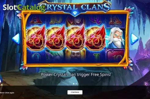 Οθόνη2. Crystal Clans Κουλοχέρης
