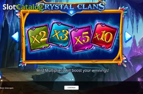 Οθόνη3. Crystal Clans Κουλοχέρης