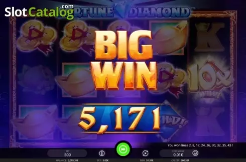 Οθόνη4. Fortune Diamond Κουλοχέρης