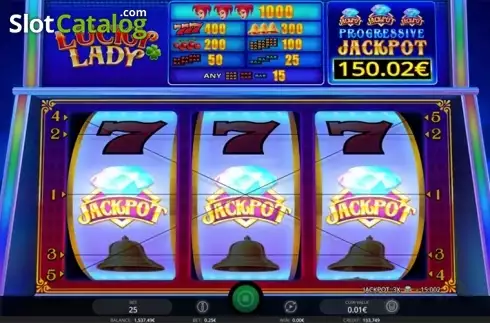 Οθόνη5. Lucky Lady Κουλοχέρης 