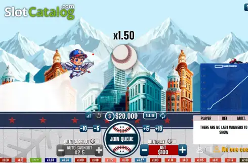 Οθόνη2. Homerun Baseball Κουλοχέρης