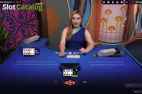 Οθόνη3. TAKE DEAL OR RISK BLACKJACK Κουλοχέρης 