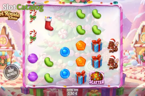 Οθόνη3. Sweet Royale Xmas Κουλοχέρης 