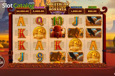 Οθόνη2. Buffalo Bonanza: Hold and Win Κουλοχέρης 