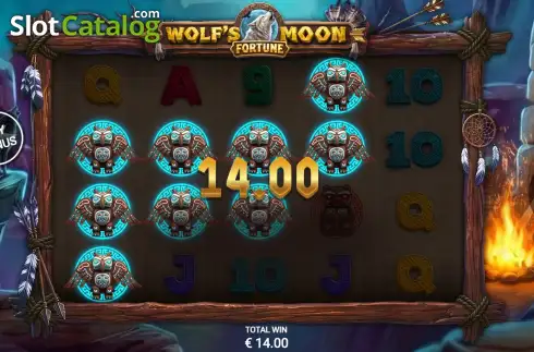 Οθόνη3. Wolf's Moon Fortune Κουλοχέρης 
