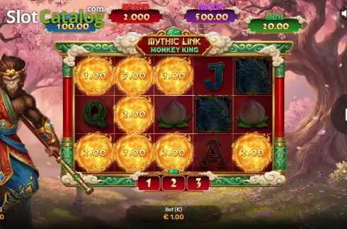 Οθόνη3. Mythic Link Monkey King Κουλοχέρης 