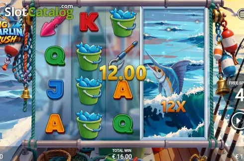 Οθόνη3. Big Marlin Rush Κουλοχέρης 