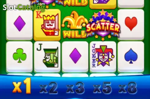 Οθόνη2. Poker Mania 1024 Κουλοχέρης 