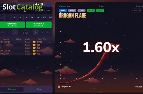 Οθόνη3. Dragon Flare Κουλοχέρης