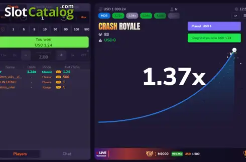 Οθόνη3. Crash Royale Κουλοχέρης