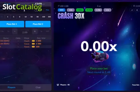 Οθόνη2. Crash 3DX Κουλοχέρης