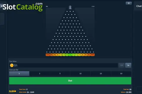 Οθόνη2. Plinko (iMoon) Κουλοχέρης