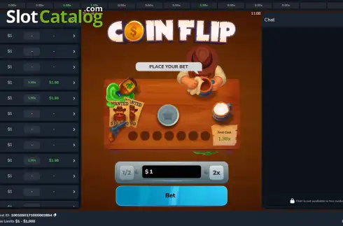 Οθόνη2. Coin Flip (iMoon) Κουλοχέρης 