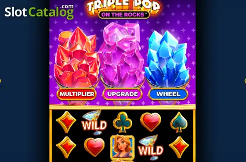 Οθόνη2. Triple Pop on the Rocks Κουλοχέρης