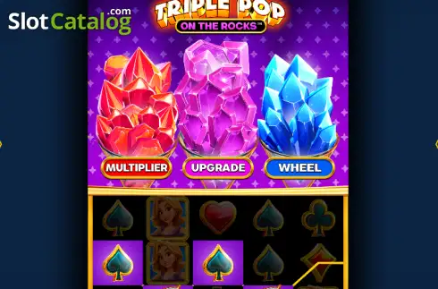 Οθόνη3. Triple Pop on the Rocks Κουλοχέρης