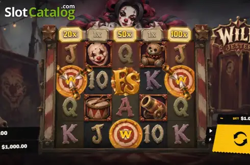 Οθόνη2. Wild Jester (Infinity Labs) Κουλοχέρης