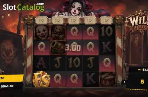 Οθόνη3. Wild Jester (Infinity Labs) Κουλοχέρης