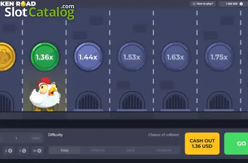 Οθόνη4. Chicken Road Κουλοχέρης