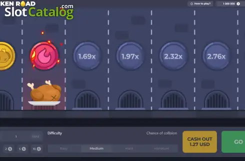 Οθόνη6. Chicken Road Κουλοχέρης