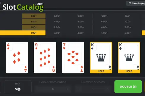 Οθόνη3. Joker Poker (InOut Games) Κουλοχέρης