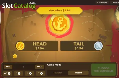 Οθόνη3. CoinFlip (InOut Games) Κουλοχέρης