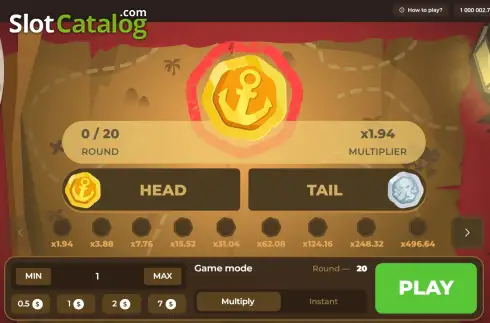 Οθόνη4. CoinFlip (InOut Games) Κουλοχέρης