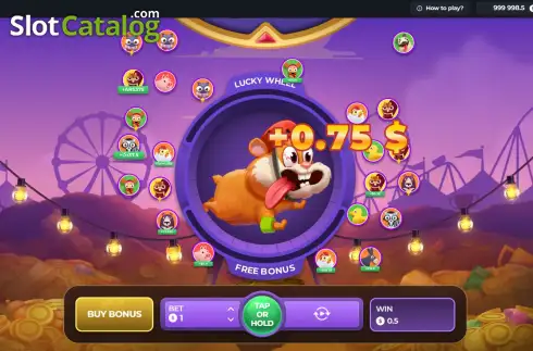 Οθόνη3. Hamster Run Κουλοχέρης 