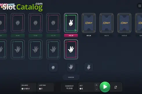Οθόνη3. Rock Paper Scissors (InOut Games) Κουλοχέρης