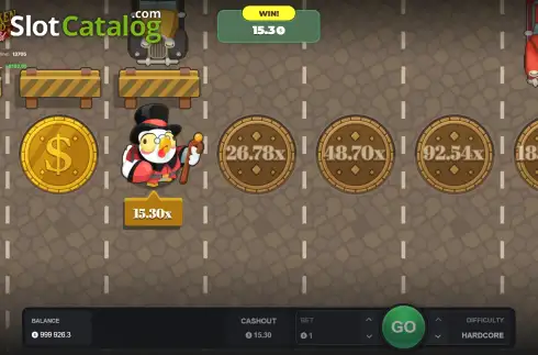 Οθόνη3. Chicken Road Gold Κουλοχέρης