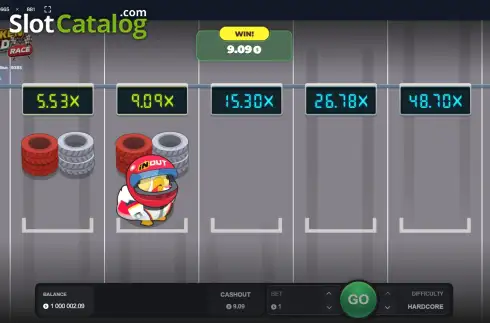 Οθόνη3. Chicken Road Race Κουλοχέρης