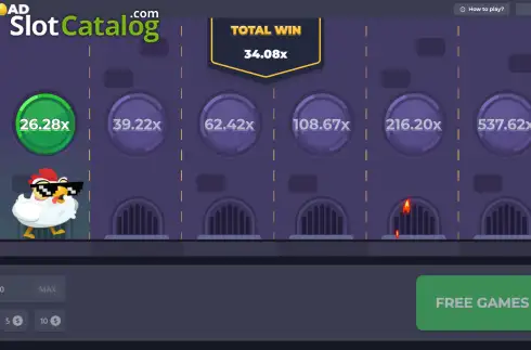 Οθόνη3. Chicken Road Bonus Κουλοχέρης
