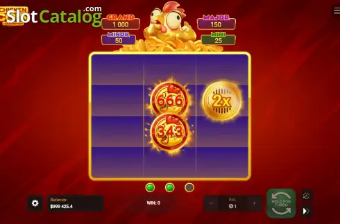 Οθόνη3. Chicken Coin Κουλοχέρης
