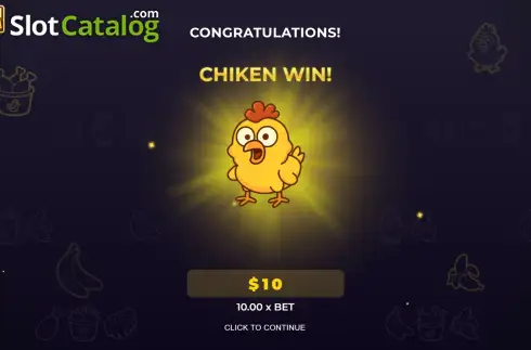 Οθόνη3. Chicken Banana Κουλοχέρης