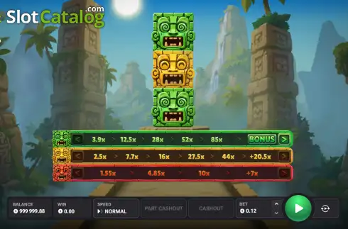 Οθόνη2. Aztec Totem (InOut Games) Κουλοχέρης