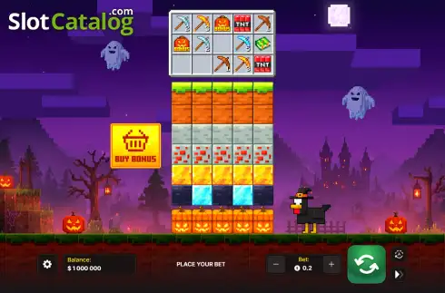 Οθόνη2. Mine Slot Halloween Κουλοχέρης 