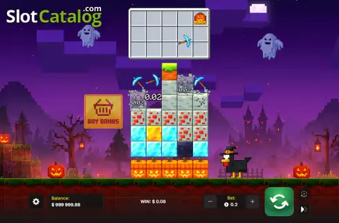 Οθόνη3. Mine Slot Halloween Κουλοχέρης 