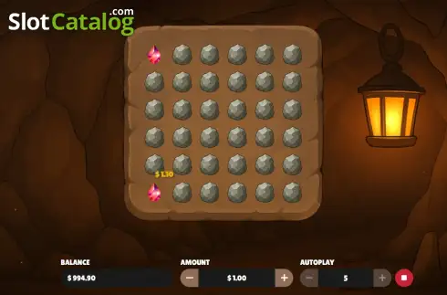 Οθόνη3. Diamond Digger (Instant Games) Κουλοχέρης