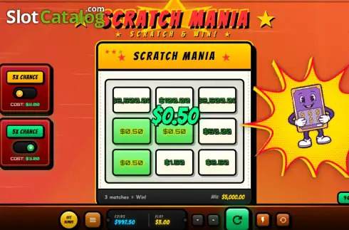 Οθόνη2. Scratch Mania Κουλοχέρης