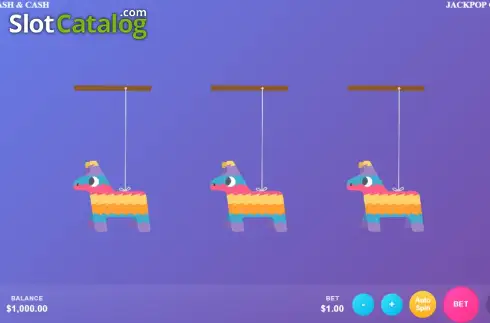 Οθόνη2. Smash & Cash (Jackpop Gaming) Κουλοχέρης