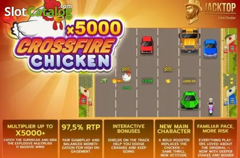 Οθόνη2. Cross Fire Chicken x5000 Κουλοχέρης