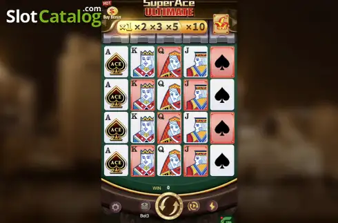 Οθόνη2. Super Ace Ultimate Κουλοχέρης