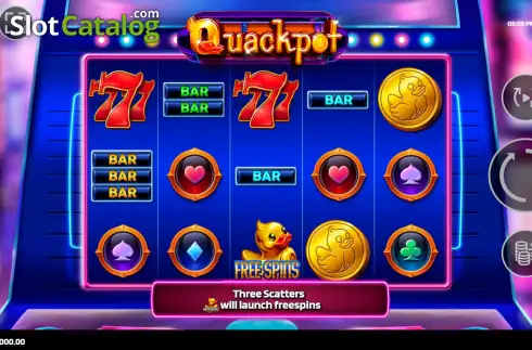 Οθόνη2. Quackpot Κουλοχέρης