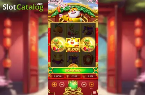 Οθόνη3. Golden Tiger (Jogo Global) Κουλοχέρης